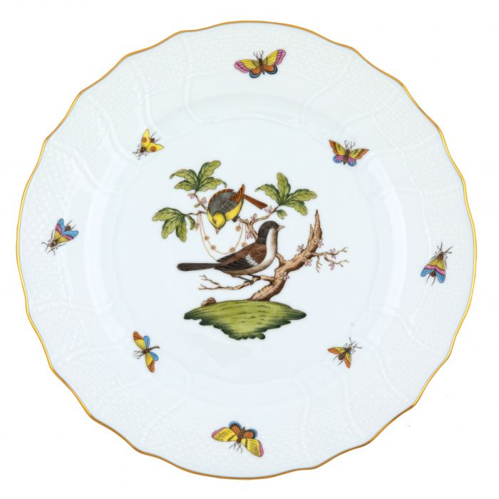 DINNER PLATE - ROTHSCHILD BIRD -MOTIF 01