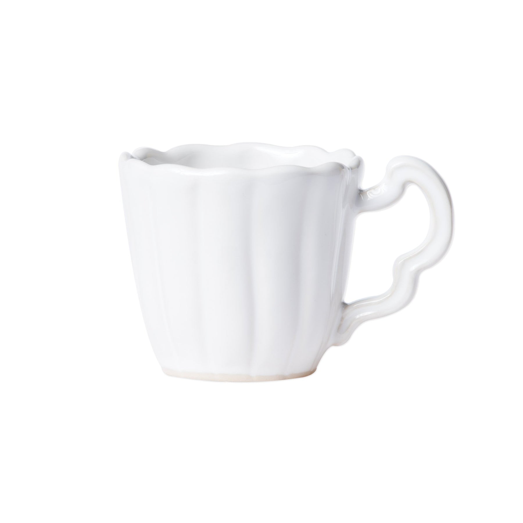 Incanto Stone White Scallop Mug