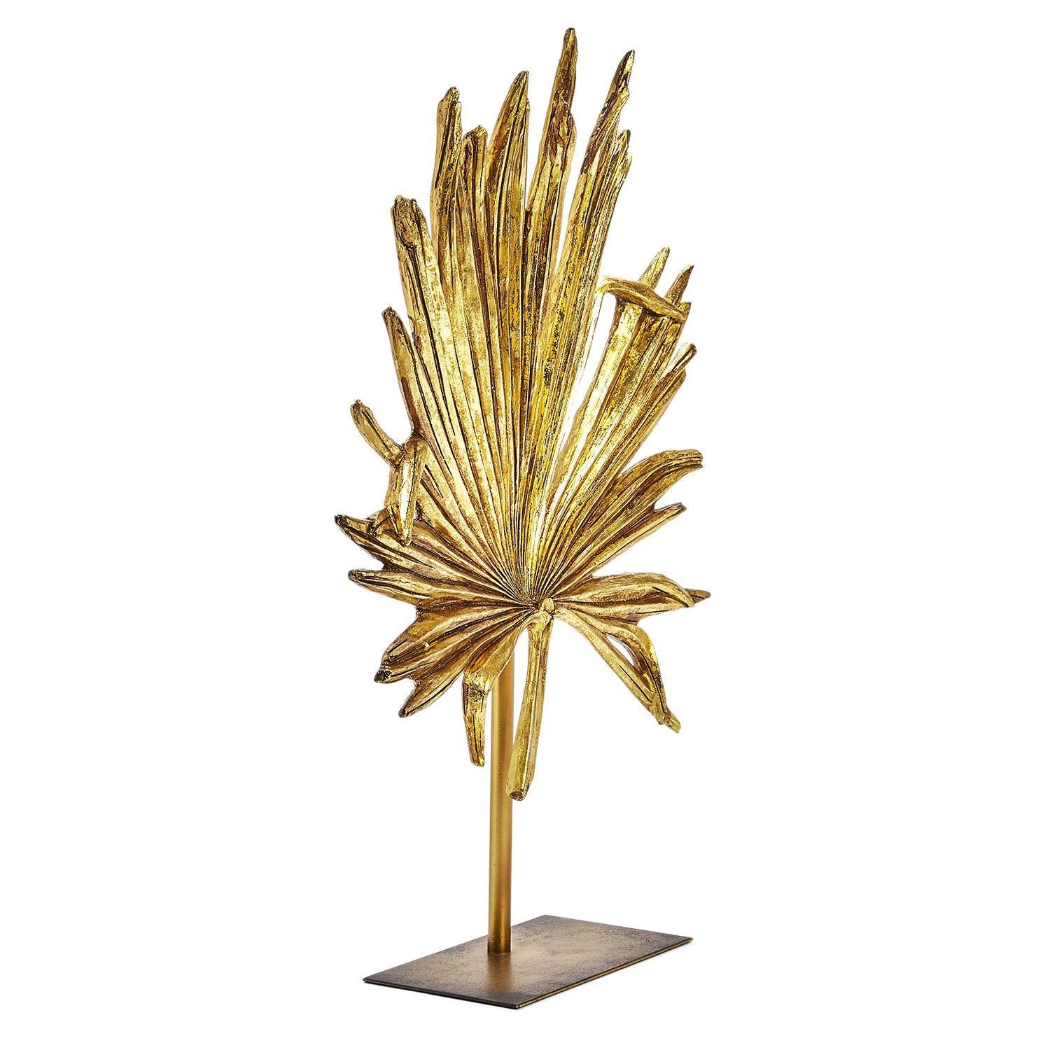 Gold Leaf on Stand