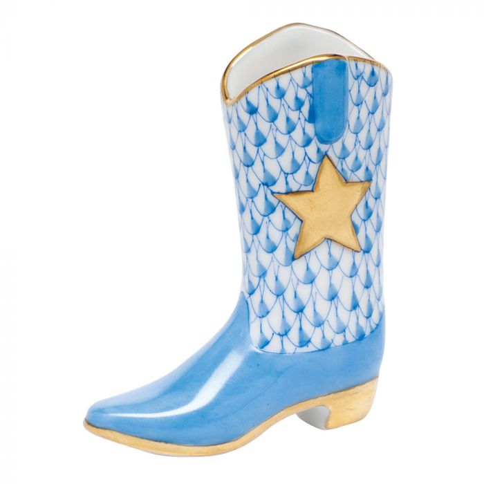COWBOY BOOT - BLUE