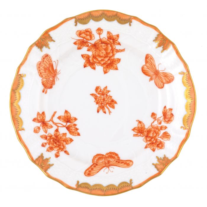 BREAD AND BUTTER PLATE - RUST FORTUNA