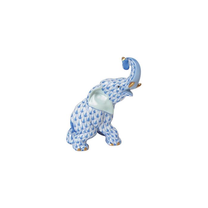 Joyful Elephant - Blue