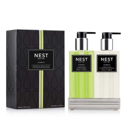Nest Liquid Soap + Hand Lotion Set: Bamboo