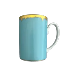 Chelsea Feather Turquoise Mug