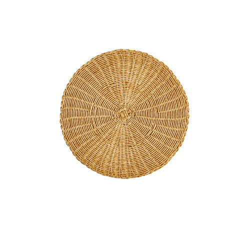 Faux Rattan-Natural Woven Placemat