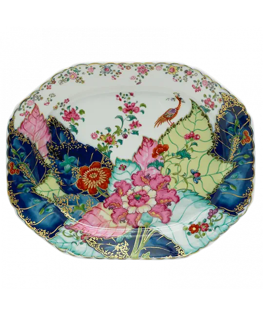 Tobacco Leaf Medium Platter