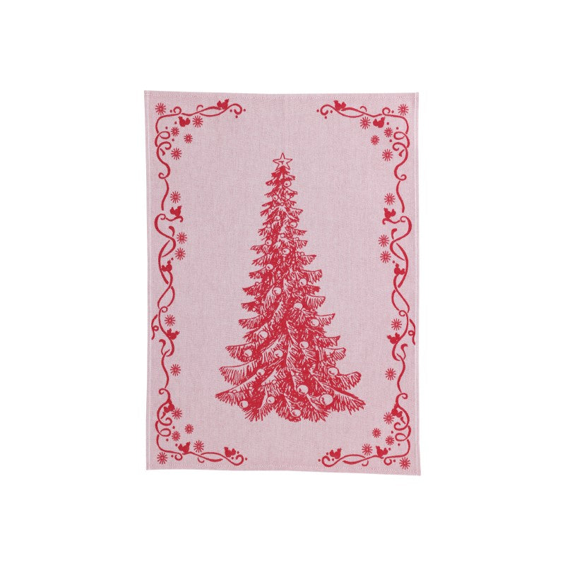 Strofinaccio Red Tree Dish Towel