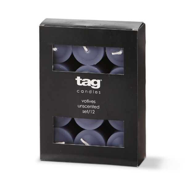 Color Studio Votive Candles |S/12 Blue