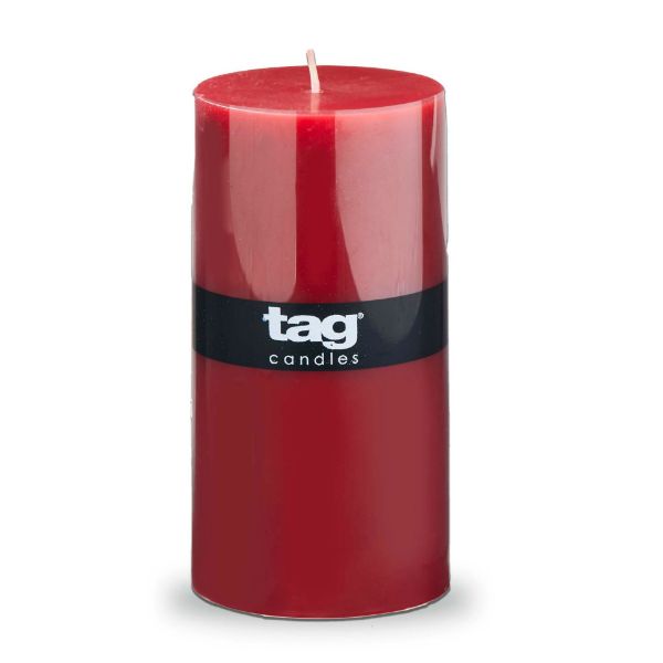 Color Studio 3x6 Pillar Cranberry