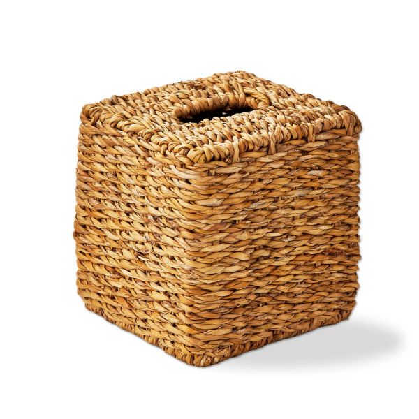 Woven Square Tissue Box Cover