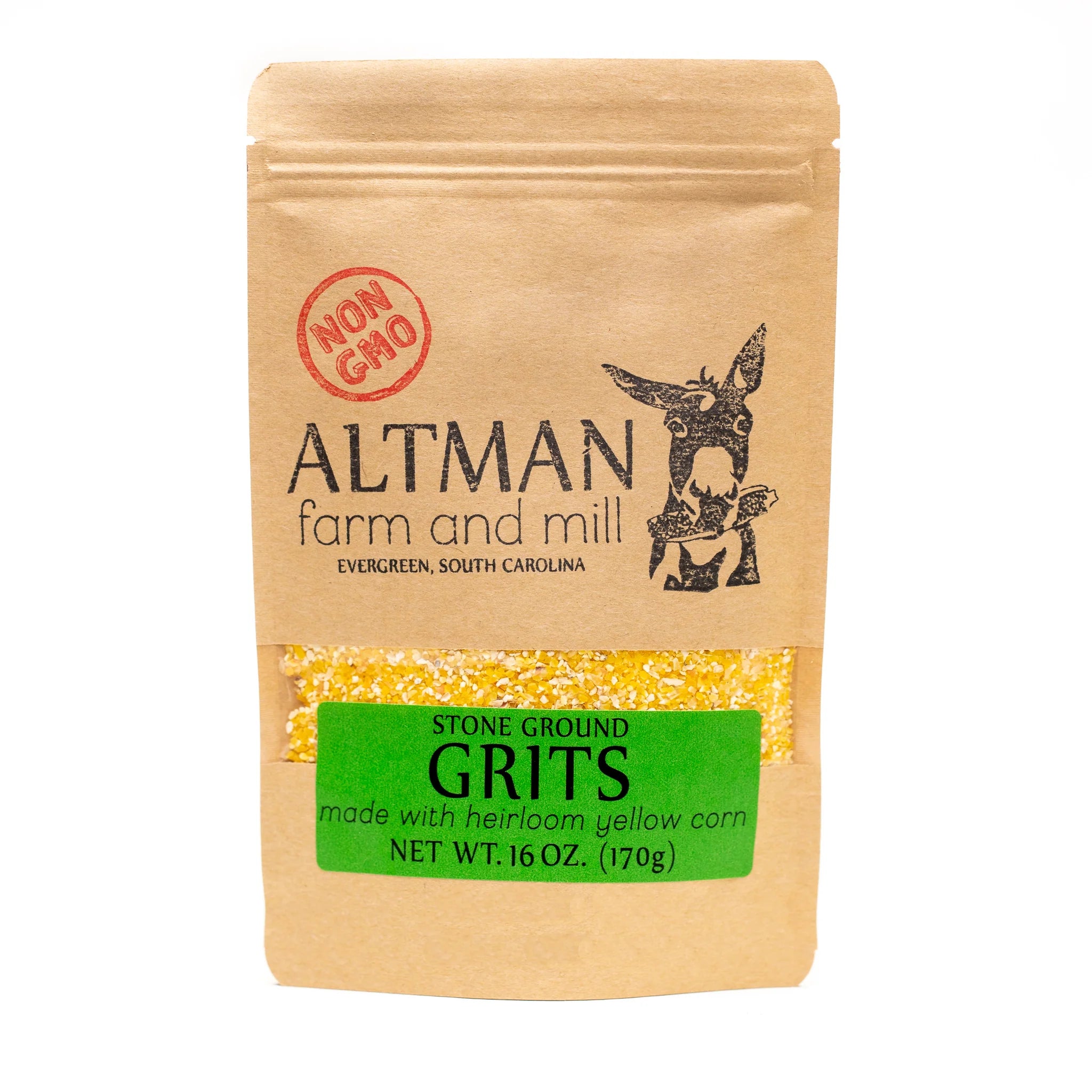 Heirloom Stone Ground Henry Moore Yellow Grits, 16oz