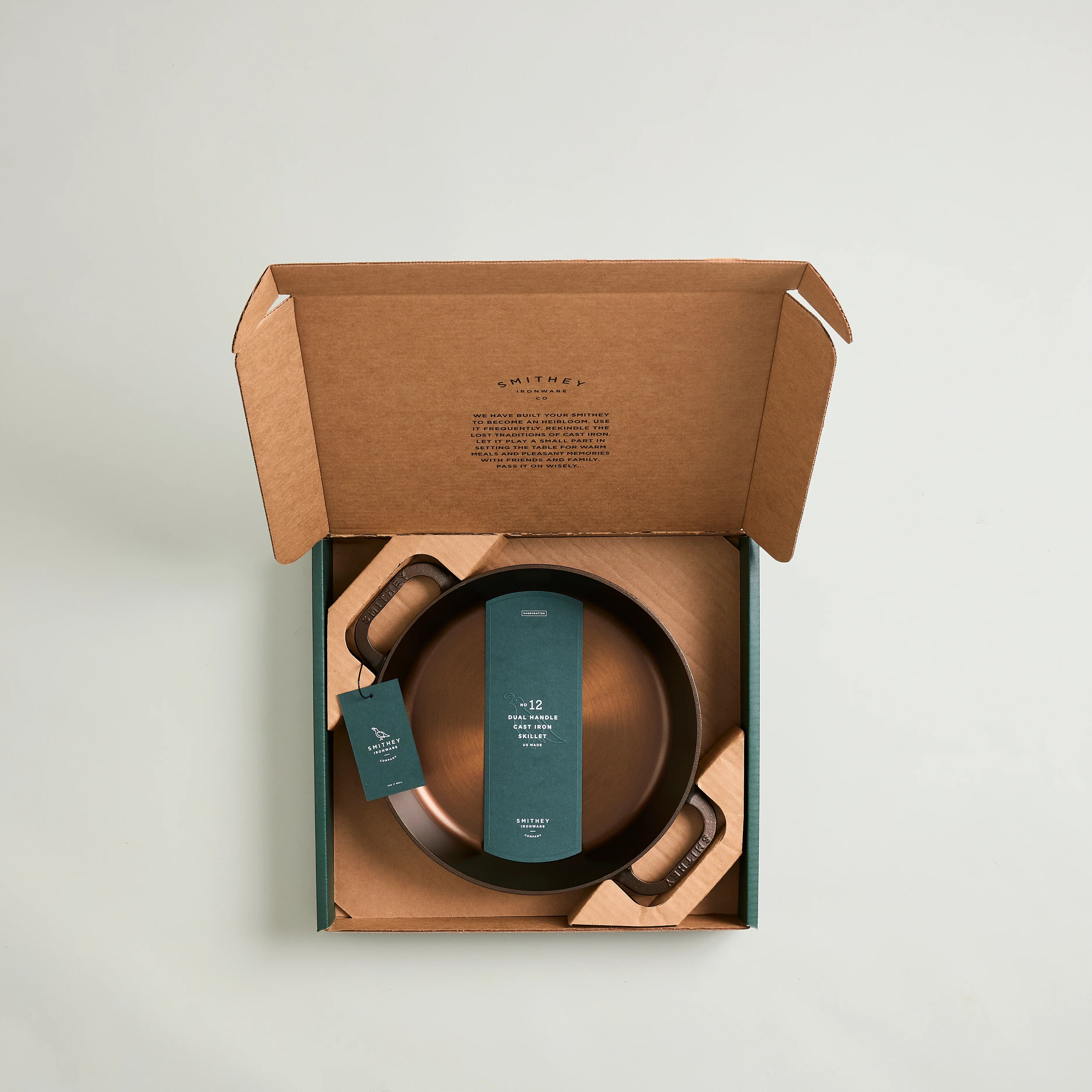 No. 12 Dual Handle Skillet