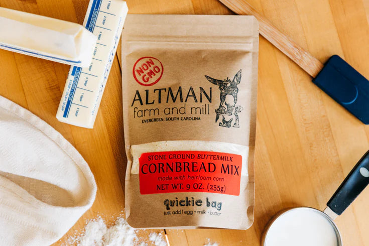 Heirloom Yellow Stone Ground Buttermilk Cornbread Mix