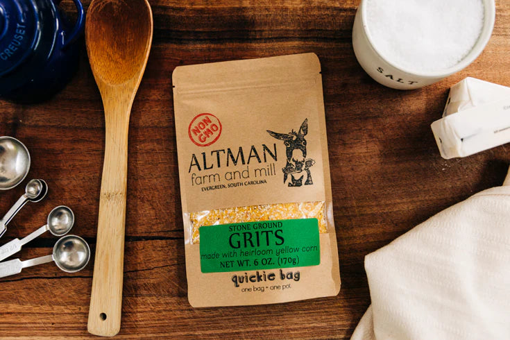 Heirloom Stone Ground Yellow Grits, 6oz