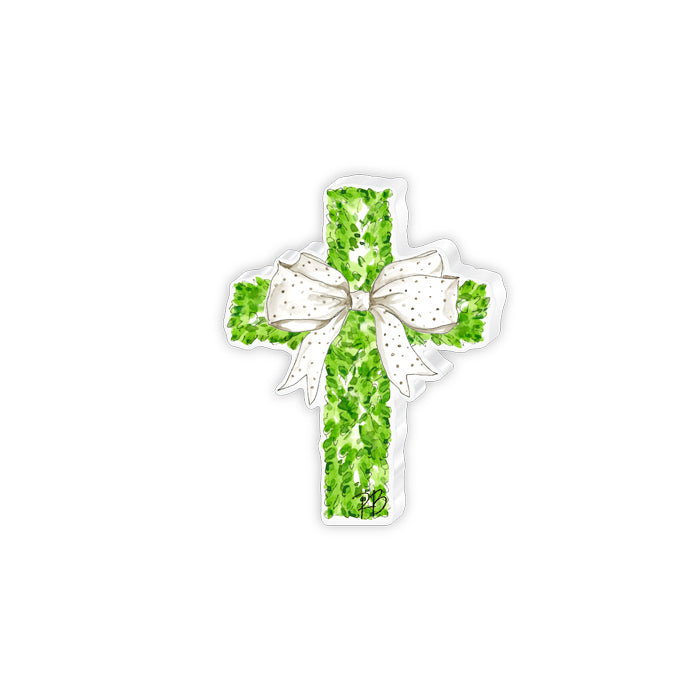 Handpainted Small Cross Acrylic Art