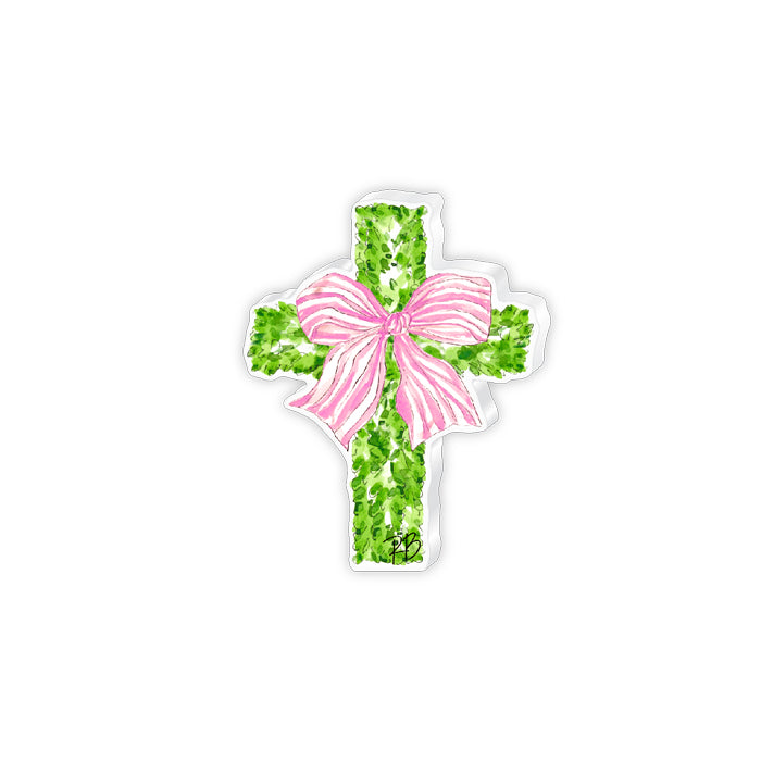 Handpainted Small Cross Acrylic Art