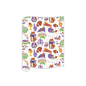 Table runner - Clemson Tigers Football Icons