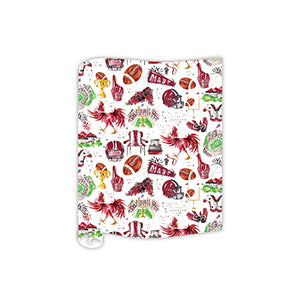 Table runner - South Carolina Gamecocks Football Icons