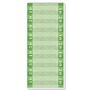 Skinny Notepad Handpainted Football Field