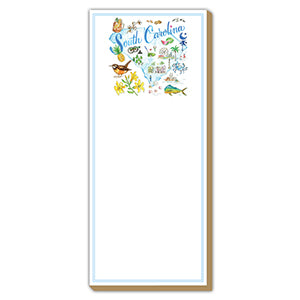South Carolina Handpainted Icons Luxe Skinny Pad