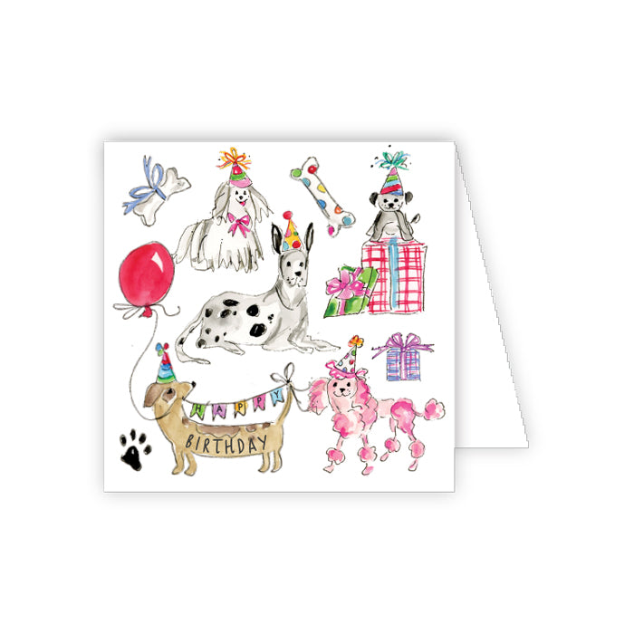 Handpainted Enclosure Card