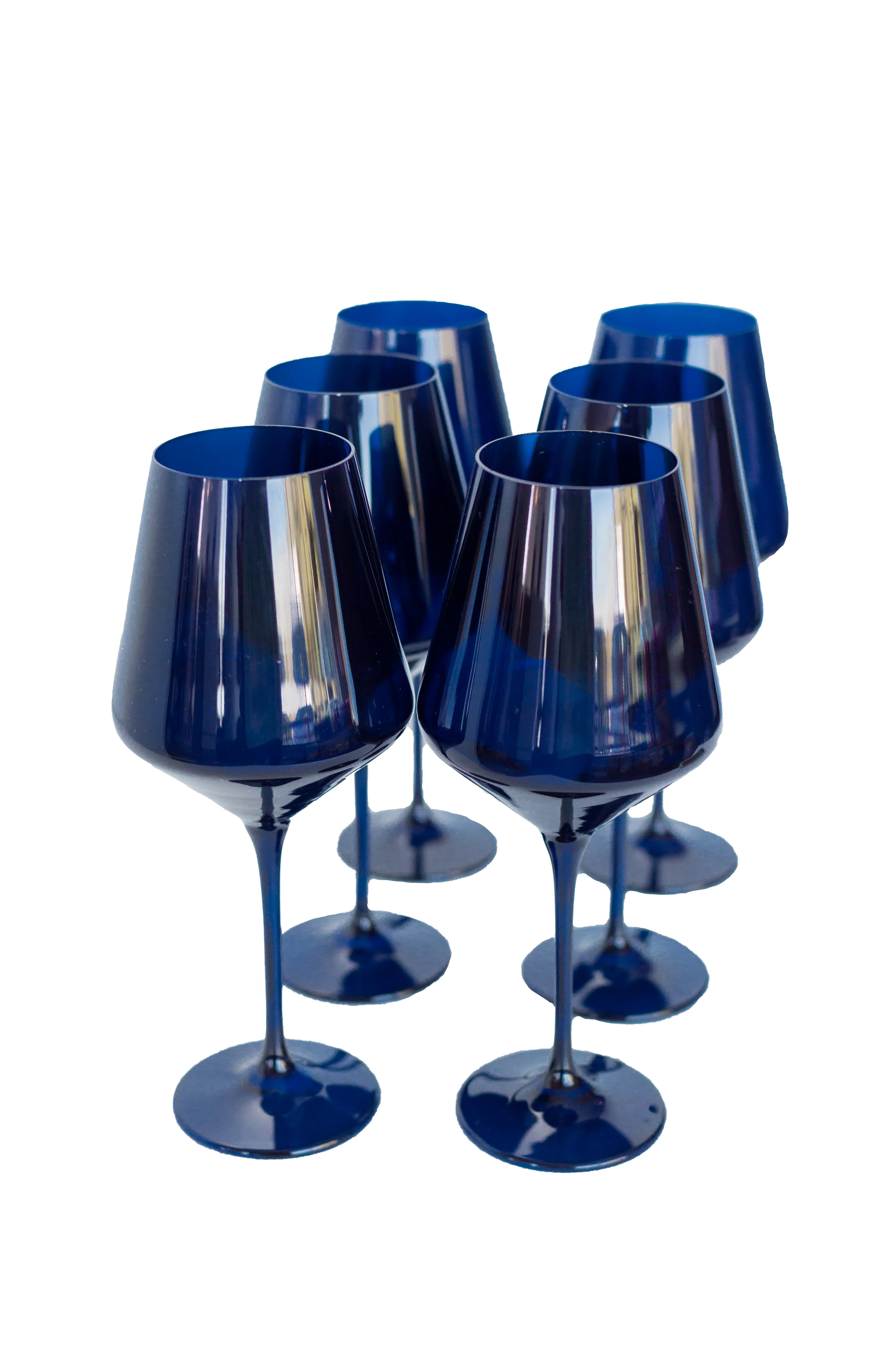 Estelle Wine Stemware - Bundle - Midnight Blue