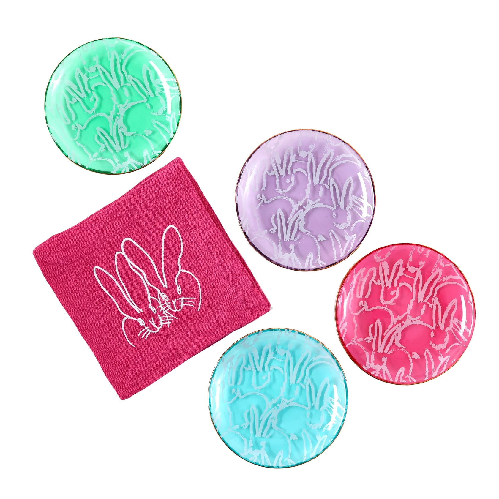 Lucky Charm Glass Plate