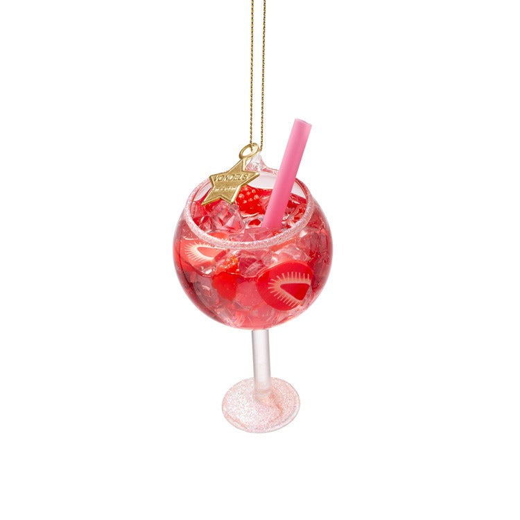 Pink Cocktail Ornament