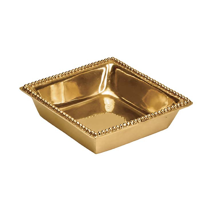 Cocktail Napkin Box Gold