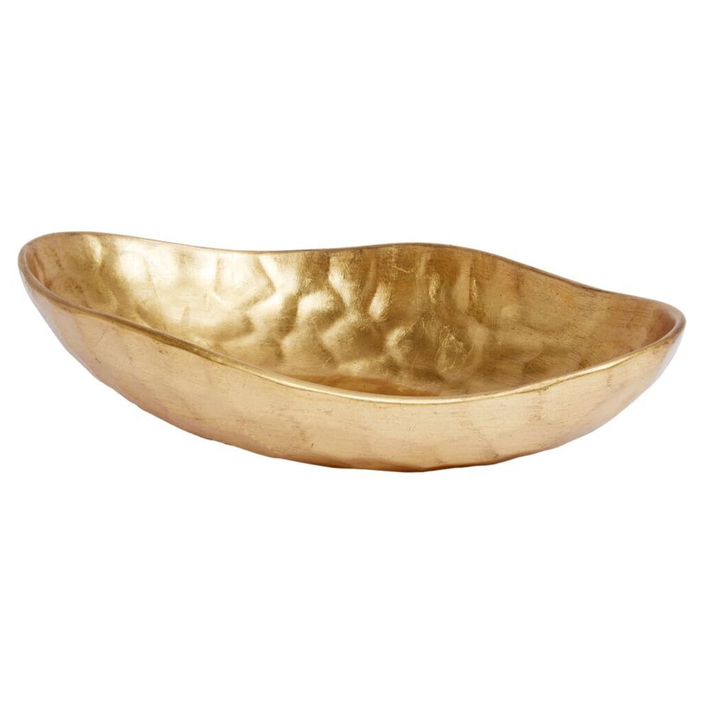 Quinn Gold Leaf Decorative Bowl