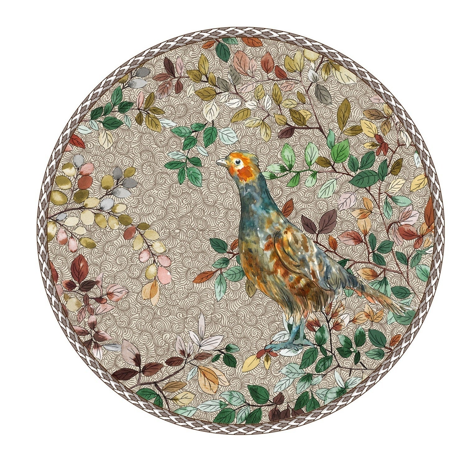 Woodland Accent Plate