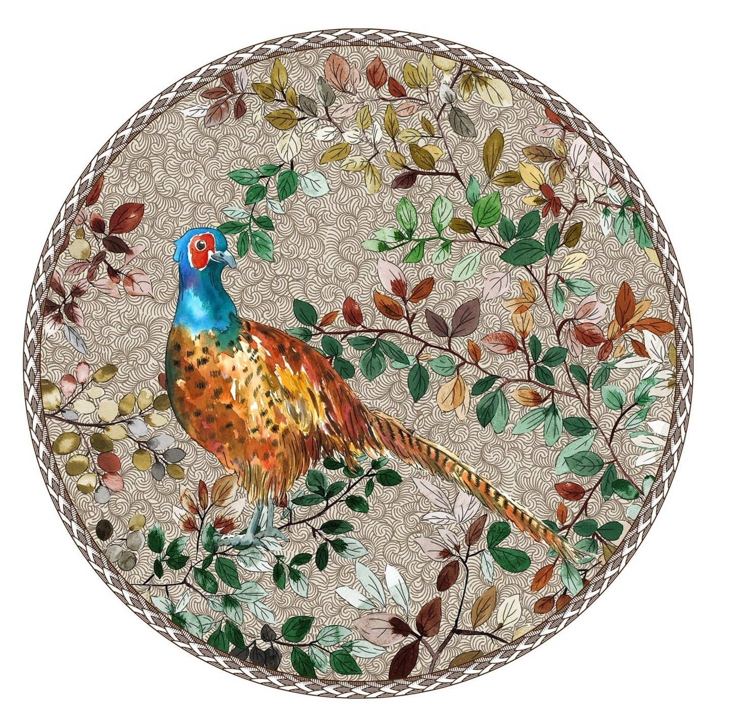 Woodland Accent Plate