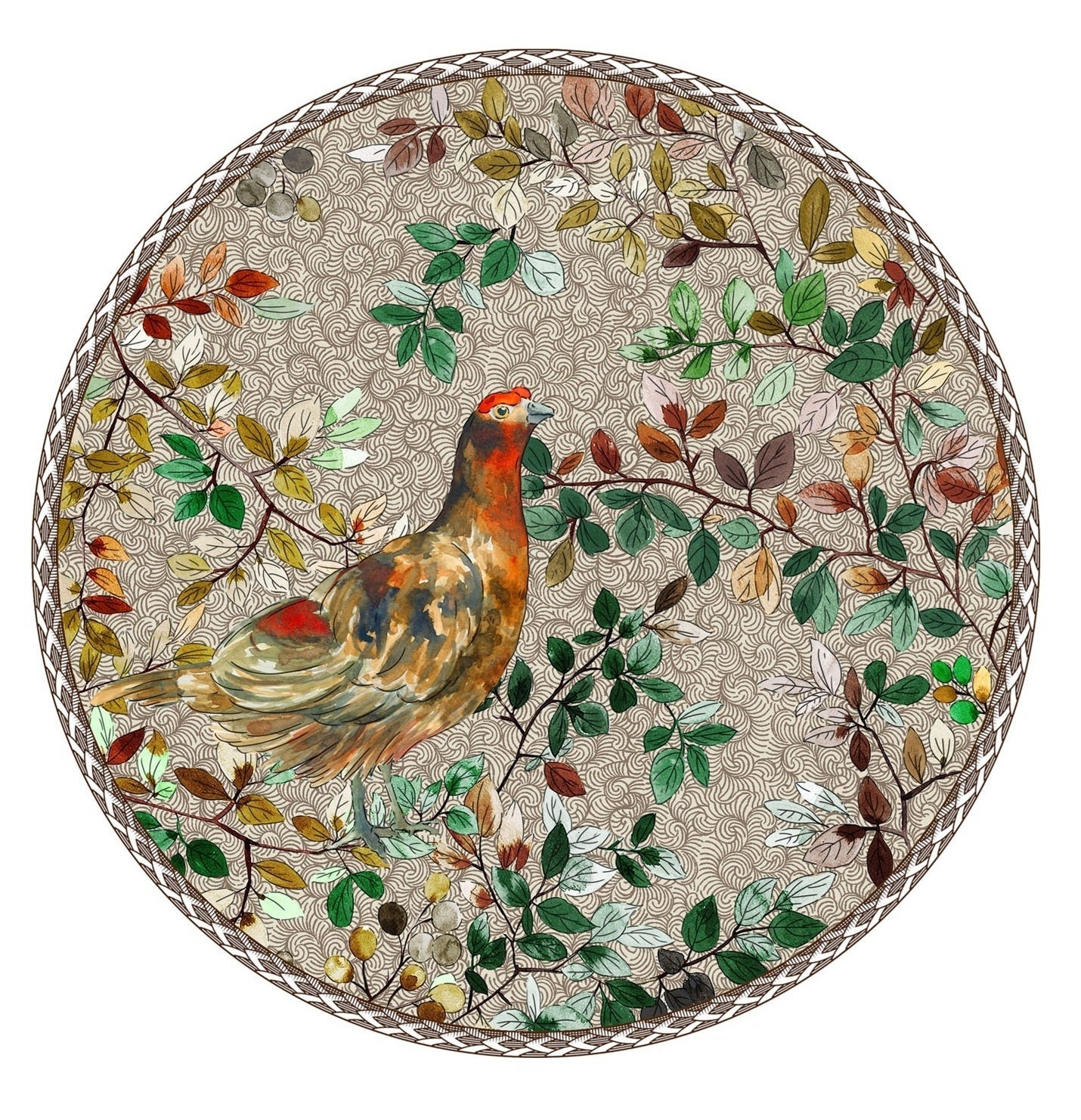 Woodland Accent Plate