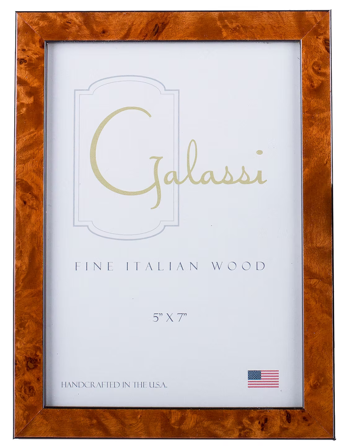 Chestnut Burl Wood 5x5 Frame