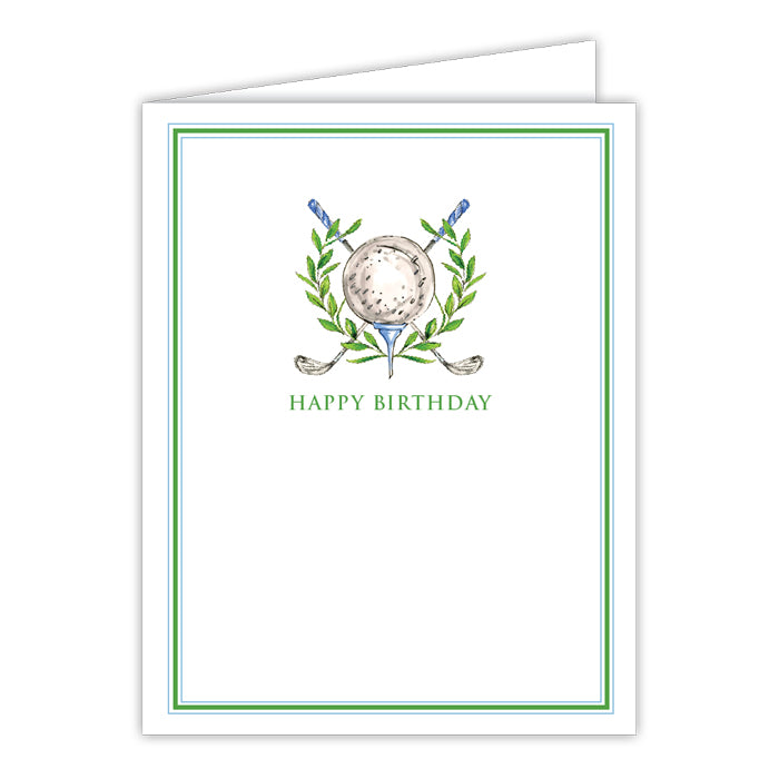 Handpainted Birthday Greeting Card