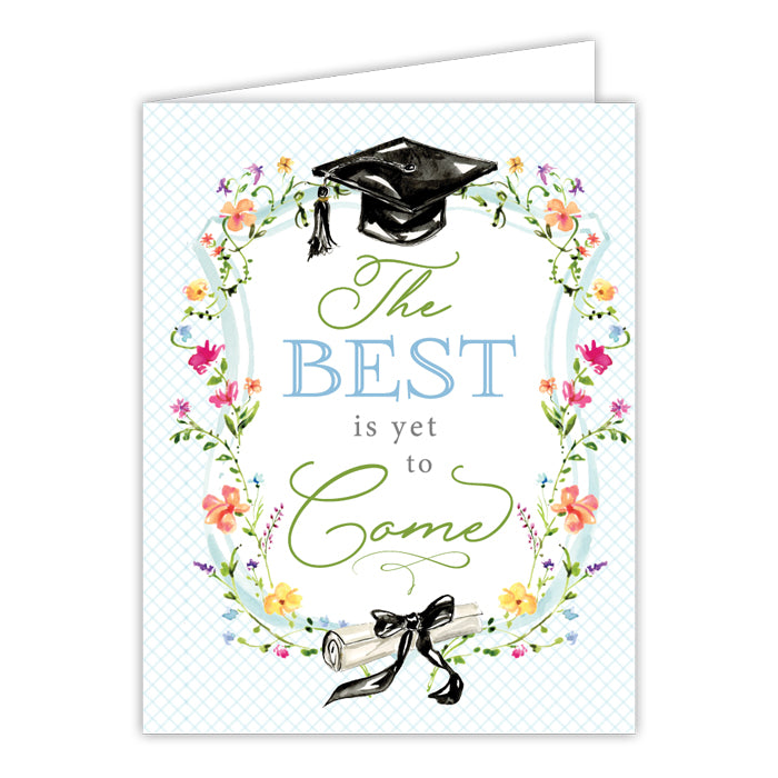 Handpainted Graduation Greeting Card