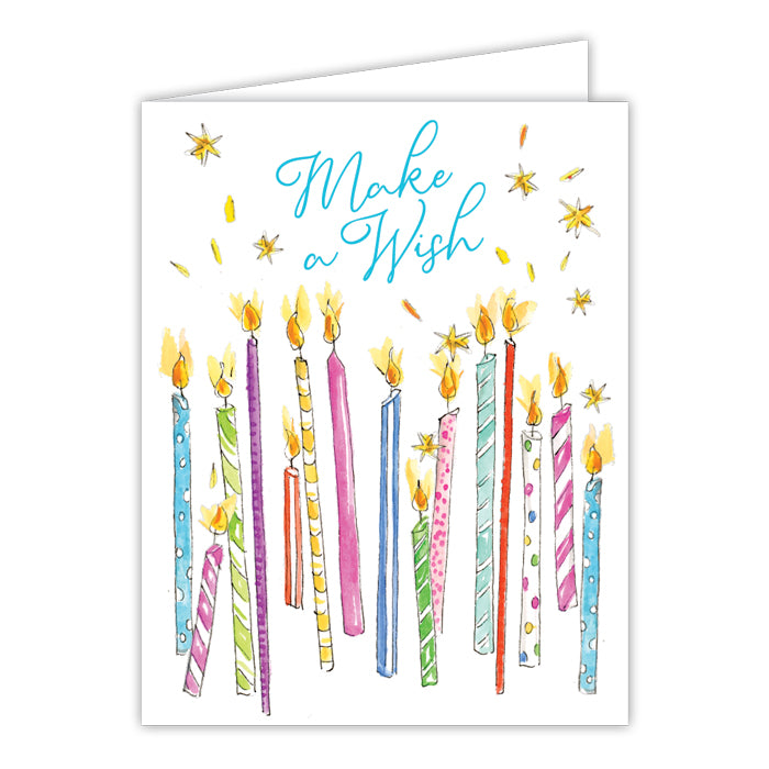Handpainted Birthday Greeting Card