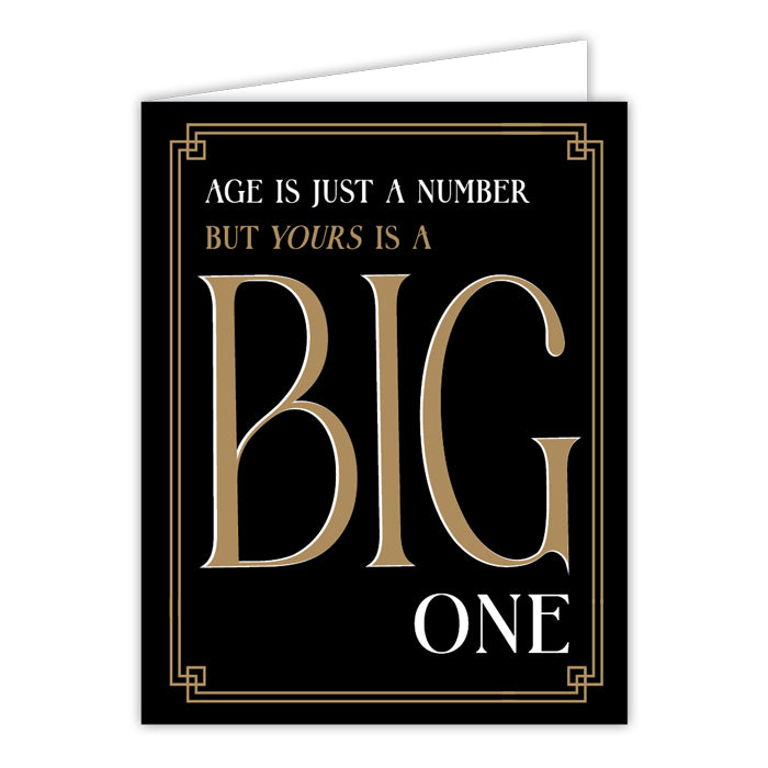 Handpainted Birthday Greeting Card