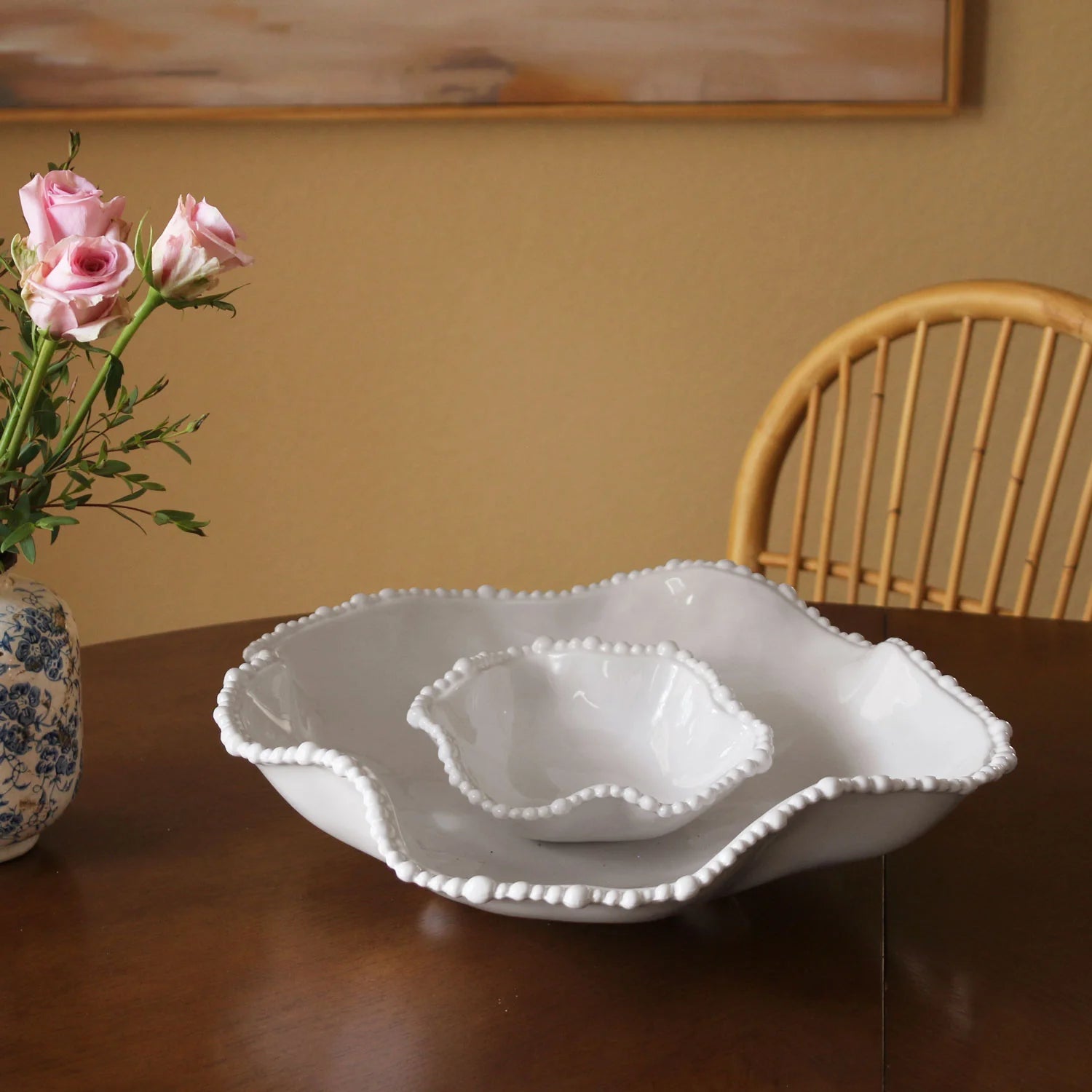 VIDA Alegria Chip & Dip (White)