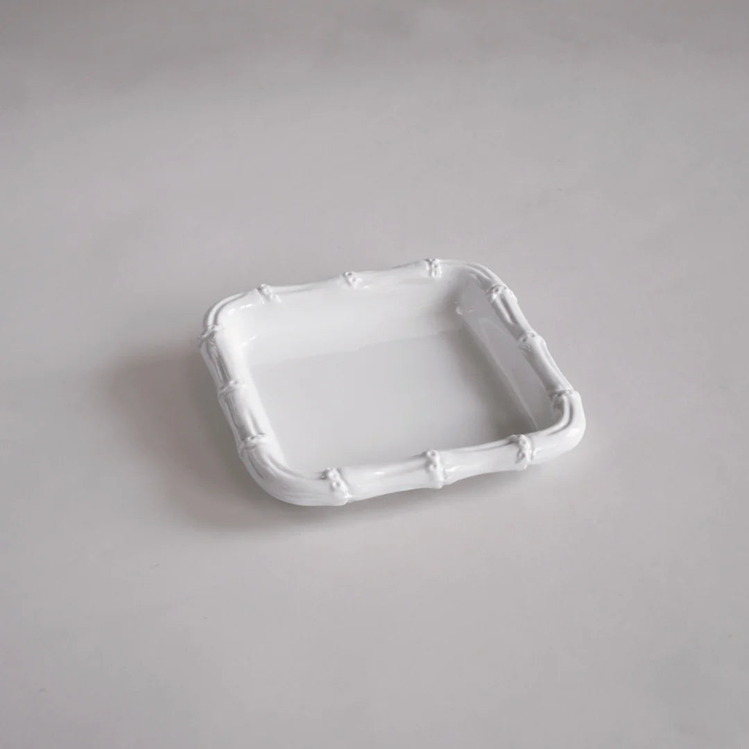 VIDA Bamboo Beverage Napkin Holder (White)