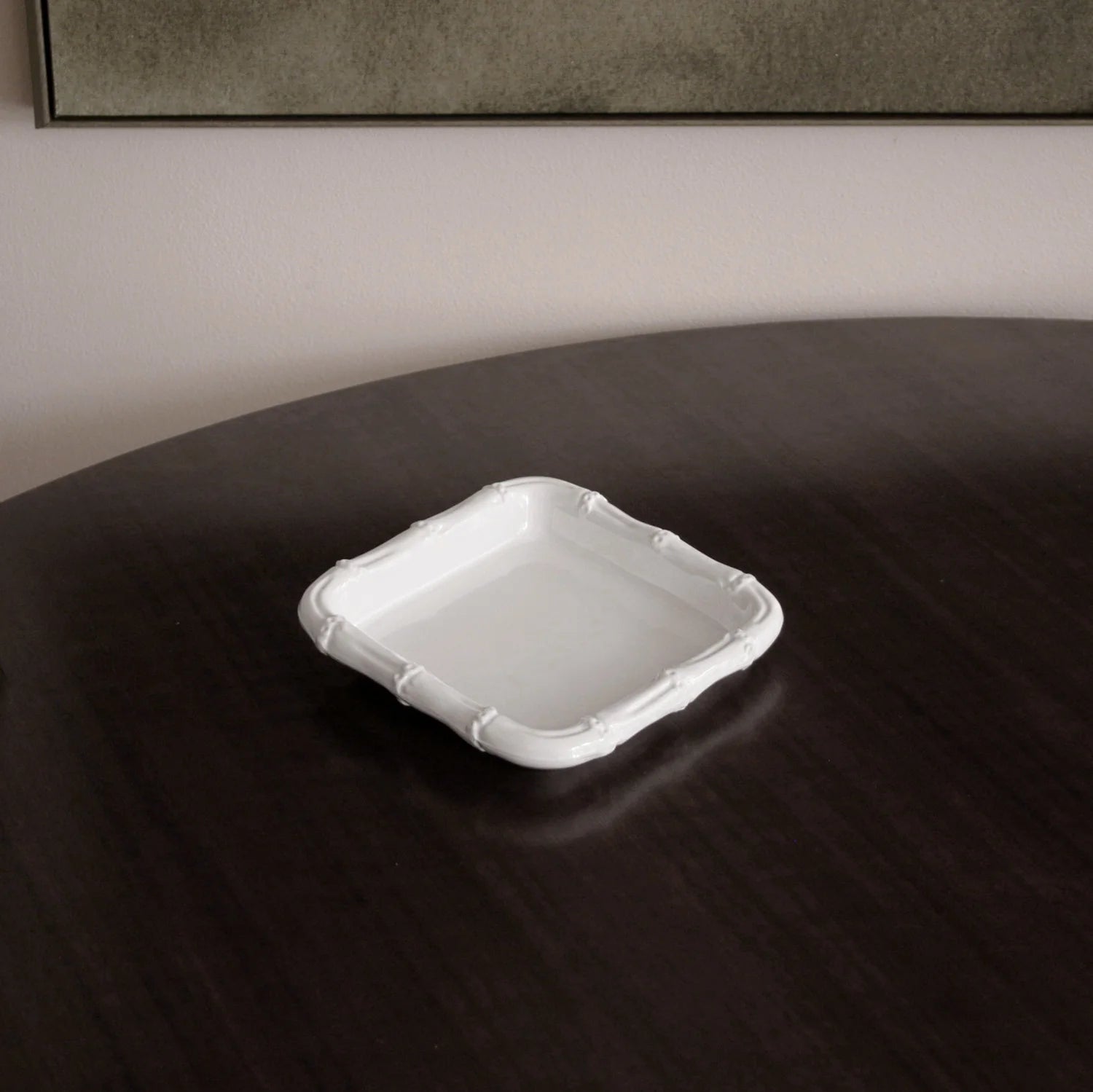 VIDA Bamboo Beverage Napkin Holder (White)