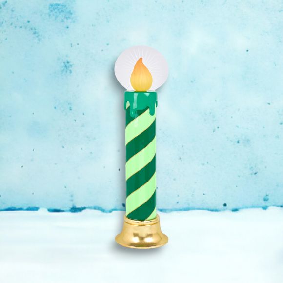 Green LED Candle Display - 38 IN