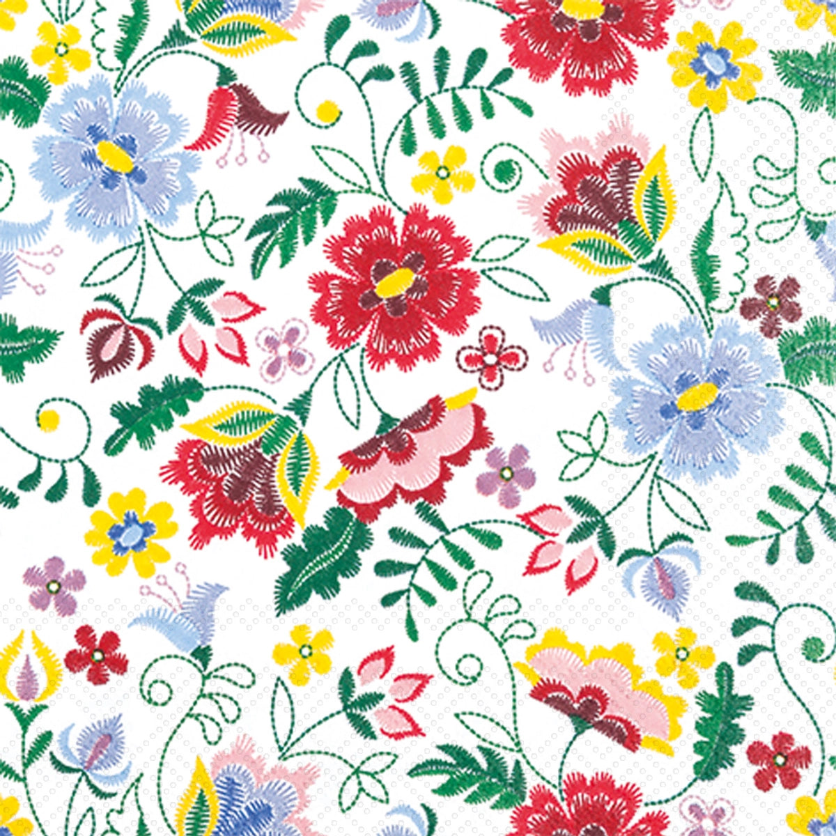 Stitched Paper Napkins