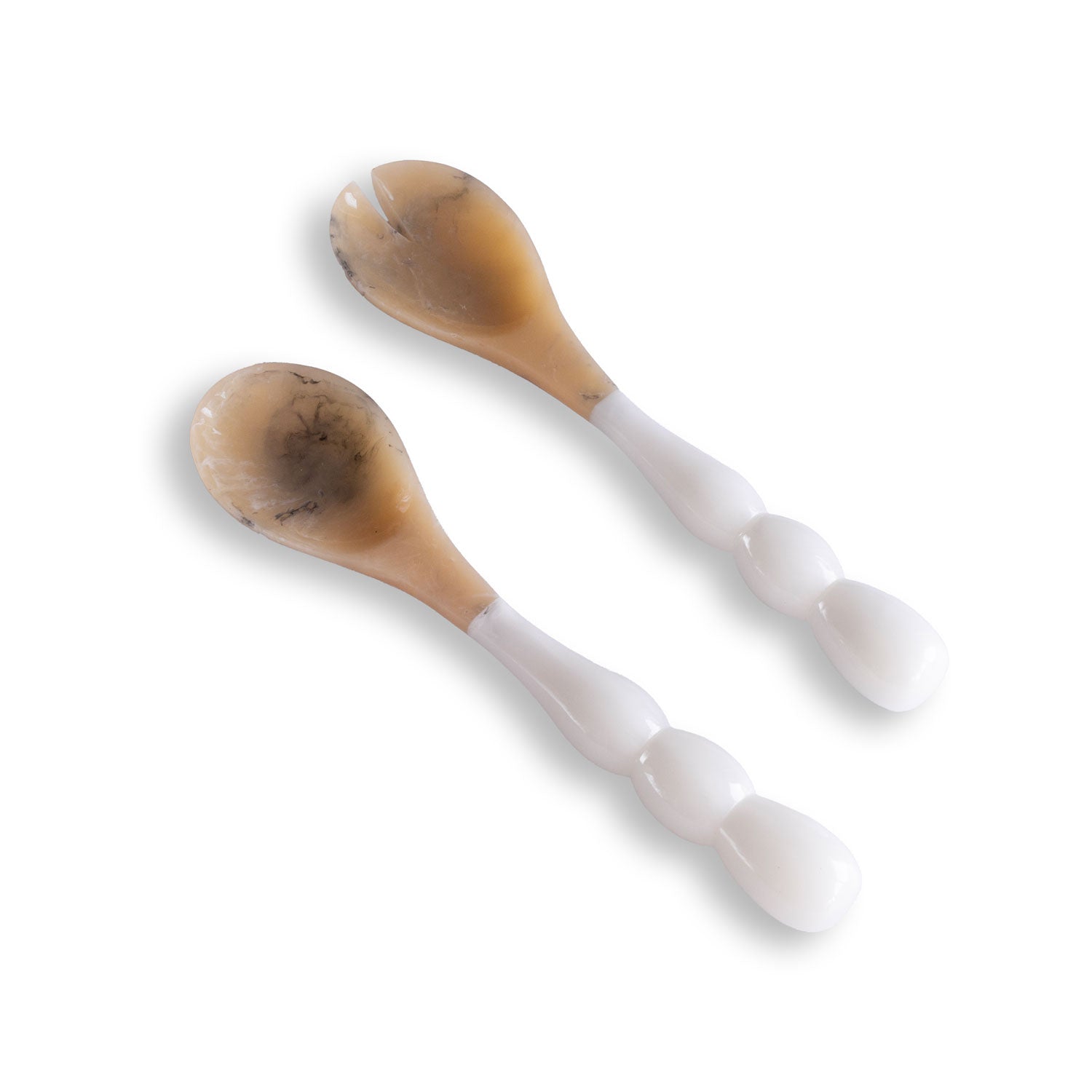 Resin Rio Bubble Salad Servers (White)
