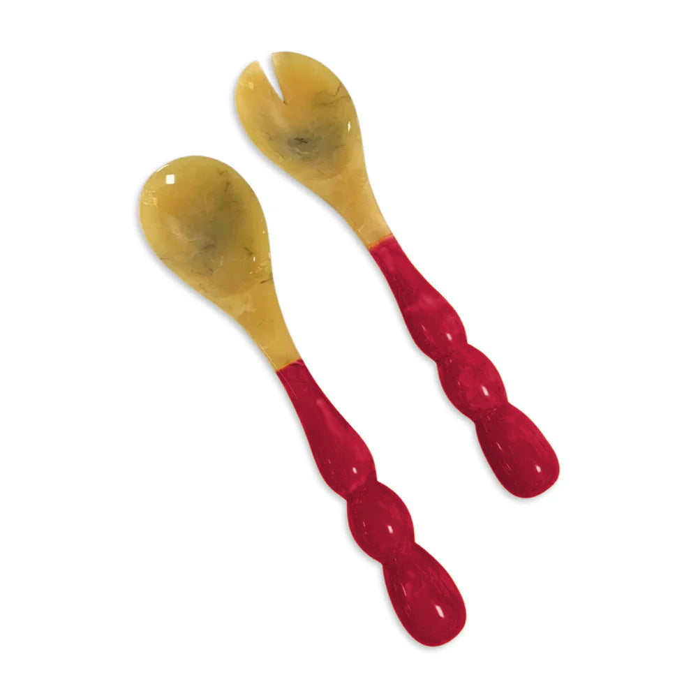 RESIN Rio Bubble Salad Servers