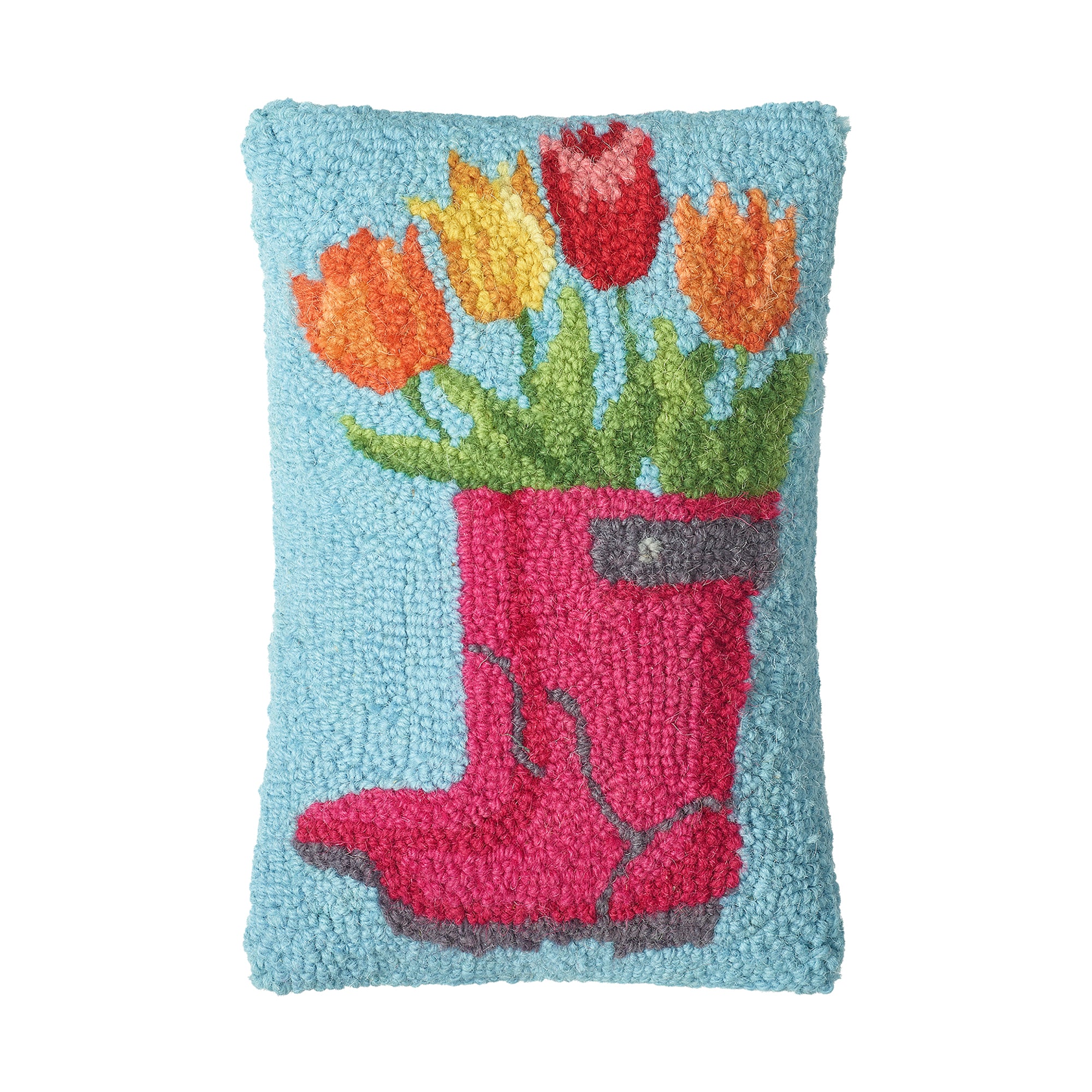 Spring Boot Tulips Hook Pillow