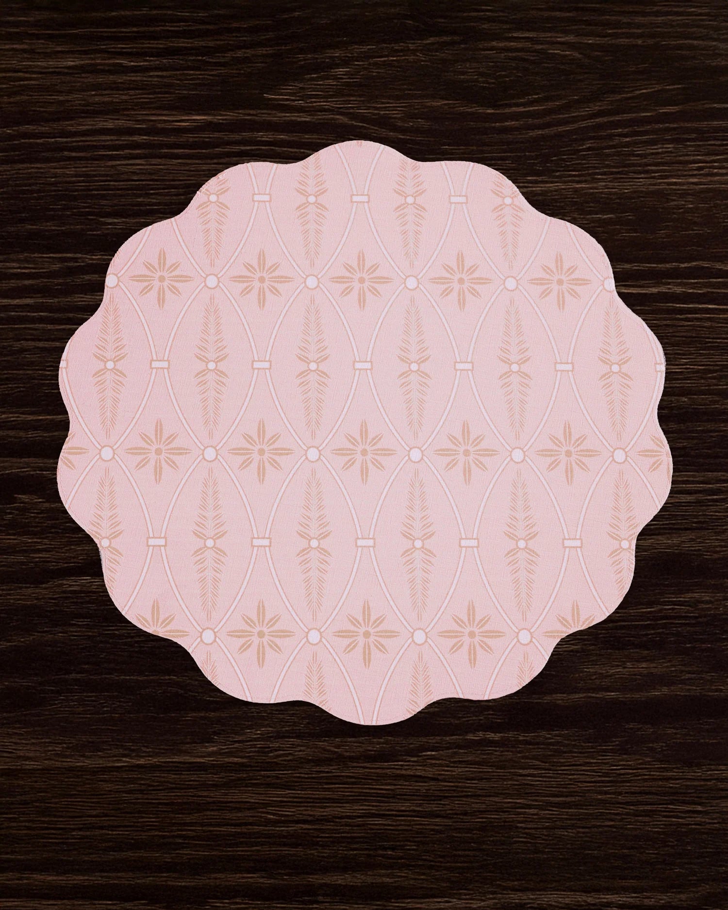 VIDA Blooms & Branches Reversible Round Placemats