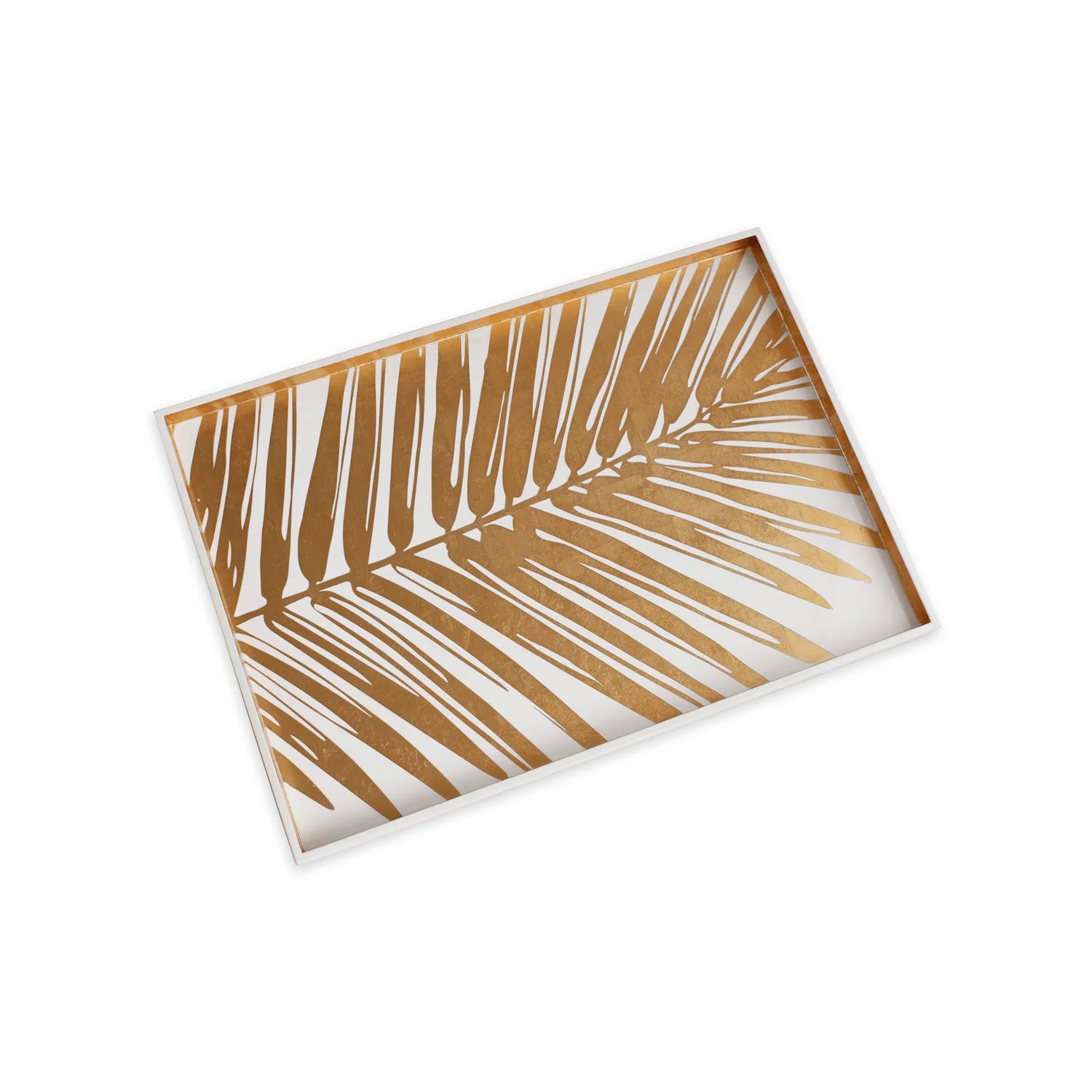 INDOCHINE Small Lacquered Palm Tray
