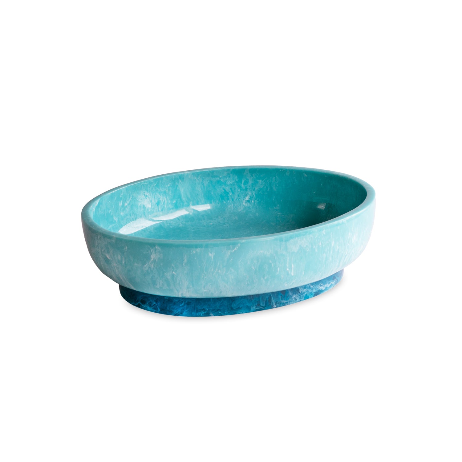 RESIN Rio Large Oval Bowl with Base