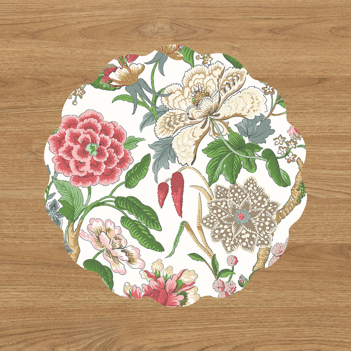 VIDA Zebra and Floral Reversible Placemats | Set of 4